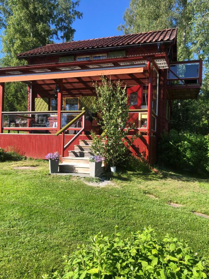 Mysigt Boende I Raettvik Med Utsikt Oever Siljan Rättvik Exterior foto