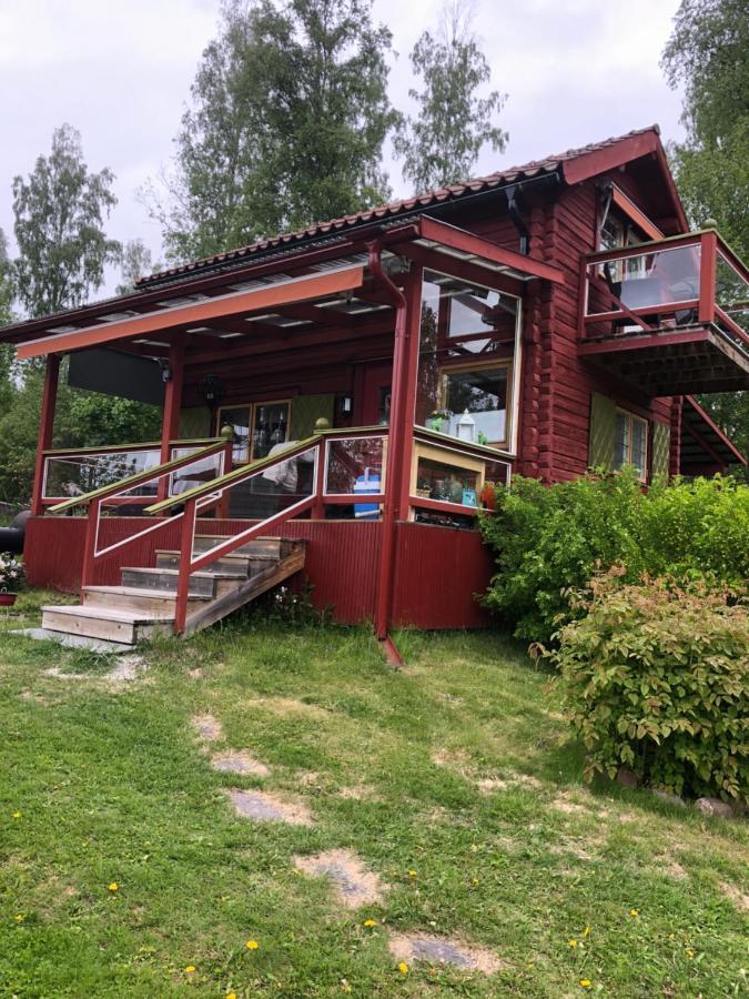 Mysigt Boende I Raettvik Med Utsikt Oever Siljan Rättvik Exterior foto